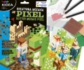 Kreatywna mozaika Pixel 5 arkuszy + kolorowanki KIDEA dla fana gier