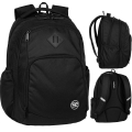 Dwukomorowy plecak szkolny CoolPack Break 30L Black