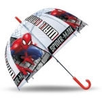 Duża parasolka dziecięca przezroczysta MARVEL Spiderman