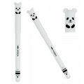 Długopis biała panda, ścieralny, wymazywalny, Kidea
