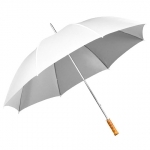 Duża parasolka ślubna XL, biała - powystawowa