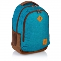 Plecak szkolny młodzieżowy Astra Head HD-56, niebieski