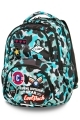 Plecak szkolny CoolPack Dart XL 27 L, Camo Blue Badges A29113