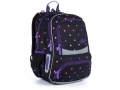 Dwukomorowy plecak szkolny dla dziewczynki Topgal NIKI 21011 w groszki