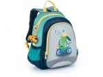 Plecak przedszkolny dla chłopca Topgal SISI 21026 B + przywieszka autobus