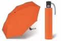 Automatyczna parasolka damska BENETTON, pomarańczowo-szara
