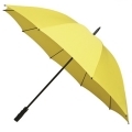 Bardzo duża, wytrzymała parasolka w kolorze żółtym