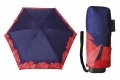 Kieszonkowa parasolka ULTRA MINI marki PARASOL, fioletowa z origami