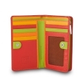 Skórzany portfel damski DuDu®, 534-1164 czerwony