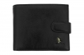 Skórzany portfel Puccini P-1703 w kolorze czarnym