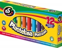 Plastelina 12 kolorów, As Astra