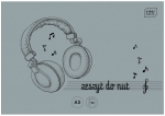 Zeszyt do muzyki nut z pięciolinia A5 16 kartek Interdruk