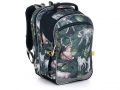 Plecak trzykomorowy dla dziewczynki Topgal COCO 22056 B leśne zwierzęta