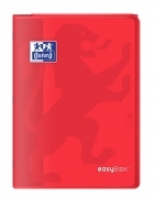 Zeszyt a4/60k oxford pp easybook kratka z marginesem czerwony