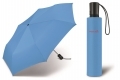 Mocna parasolka AUTOMATYCZNA Happy Rain, JASNONIEBIESKA
