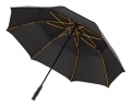 Bardzo mocny i duży parasol sztormowy Falcone, czarny