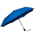 Automatyczna składana klasyczna parasolka niebieska, otwierana jednym przyciskiem