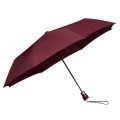 Automatyczna składana klasyczna parasolka bordowa, otwierana jednym przyciskiem