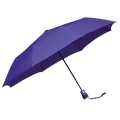 Automatyczna składana klasyczna parasolka fioletowa, otwierana jednym przyciskiem