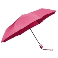 Automatyczna składana klasyczna parasolka różowa, otwierana jednym przyciskiem