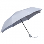 Automatyczna składana klasyczna parasolka biała, otwierana jednym przyciskiem