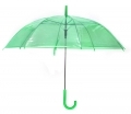 Automatyczna parasolka przezroczysta ZIELONA
