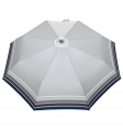 Mocna automatyczna parasolka damska marki Parasol, szara w paski
