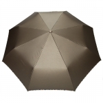 Automatyczna metaliczna parasolka damska marki Parasol, brązowa