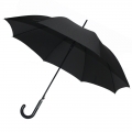 Długi czarny automatyczny ekskluzywny parasol męski Pierre Cardin