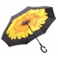 Parasol odwrócony "Revers" - żółty kwiat