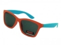 Okulary przeciwsłoneczne dziecięce UV 400, POMARAŃCZOWO-NIEBIESKIE