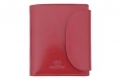 Skórzany portfel damski Orsatti D-01C w kolorze czerwonym