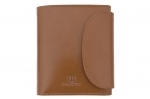 Skórzany portfel damski Orsatti D-01F w kolorze jasny brąz