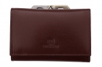 Skórzany portfel damski Orsatti D-02B w kolorze brązowym
