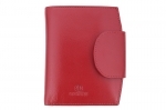 Skórzany portfel damski Orsatti D-03C w kolorze czerwonym