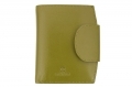 Skórzany portfel damski Orsatti D-03H w kolorze zielonym
