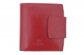 Skórzany portfel damski Orsatti D-04C w kolorze czerwonym