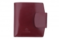Skórzany portfel damski Orsatti D-04D w kolorze bordowym