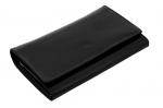 Damski portfel-kosmetyczka Orsatti D05A w kolorze czarnym