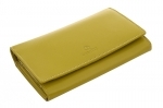 Damski portfel-kosmetyczka Orsatti D05H w kolorze jasnozielonym
