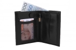 Skórzany portfel męski Orsatti M08A w kolorze czarnym
