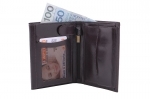 Skórzany portfel męski Orsatti M08B w kolorze brązowym