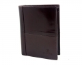 Oryginalny skórzany portfel  Orsatti M12 w kolorze ciemno brązowym