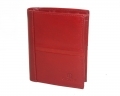 oryginalny skórzany portfel  Orsatti M12 w kolorze czerwonym