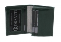 Skórzane etui na wizytówki Orsatti EW01H w kolorze zielonym