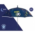 Automatyczna parasolka młodzieżowa Perletti z odblaskiem PIŁKA NOŻNA