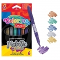 6 markerów metalicznych Colorino