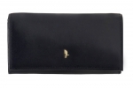 Klasyczny portfel damski Puccini z kolekcji Murano, czarny