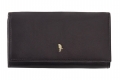 Klasyczny portfel damski Puccini z kolekcji Murano, brązowy