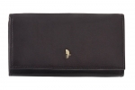Klasyczny portfel damski Puccini z kolekcji Murano, brązowy